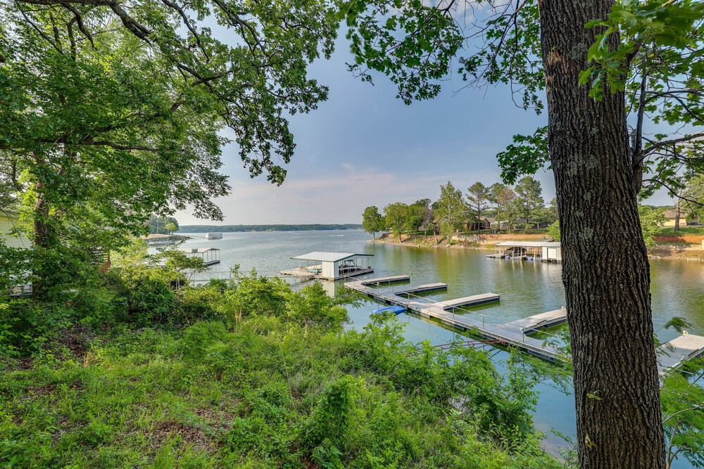 Spacious Eucha Vacation Rental w/ Lake Views! view 2