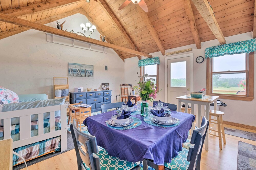 Historic Cottage on Horse Farm: Firepit & BBQ view 4