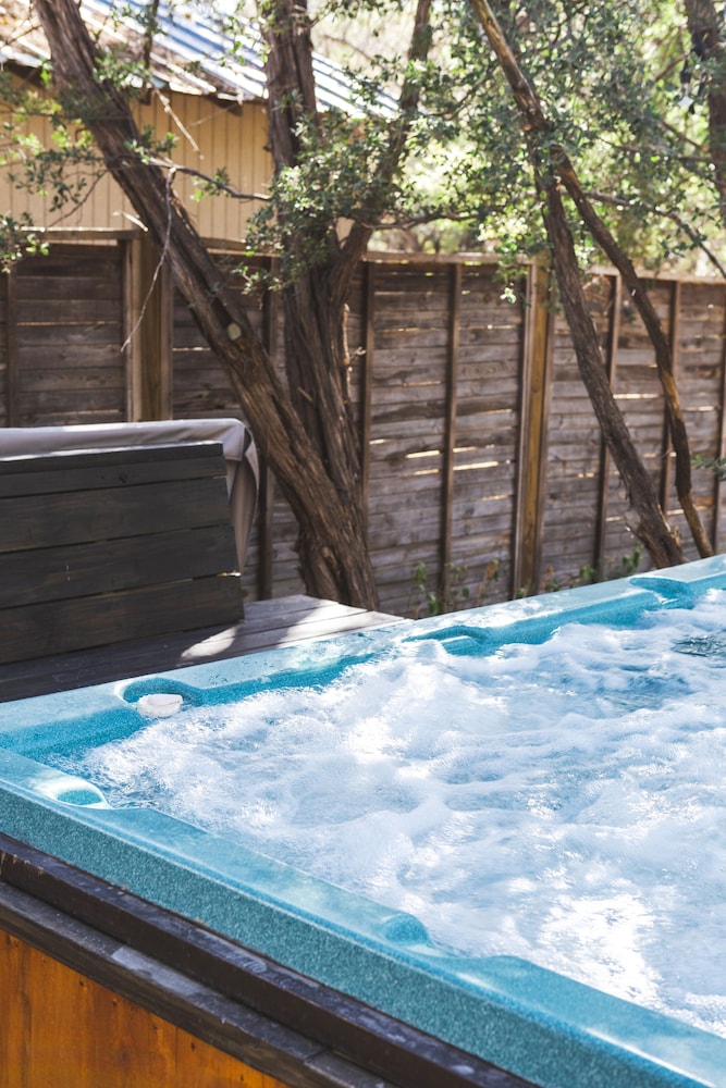The Macaw Yurt at Camposanto ATX Glamping on Lake Travis