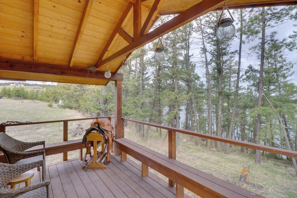 Lake Access, Deck: Rustic Retreat in Kalispell!