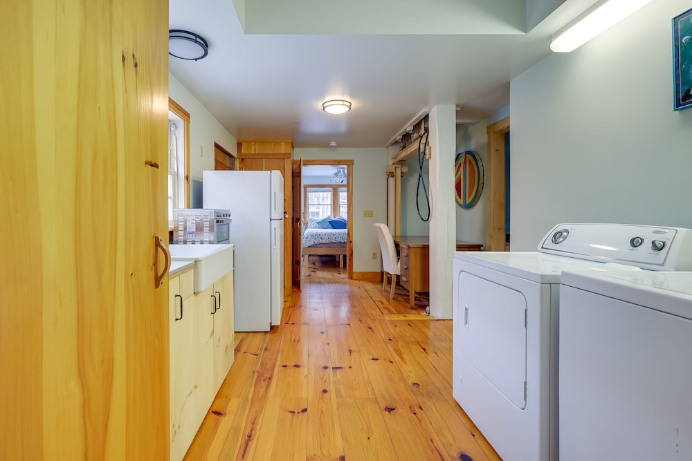 Yard & Fire Pit: Unique Cape Cod Home in Brewster