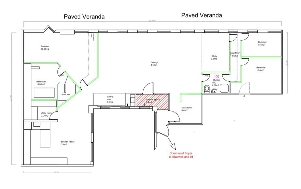 Luxurious Loft Central Soho - 3 Bedrooms Office
