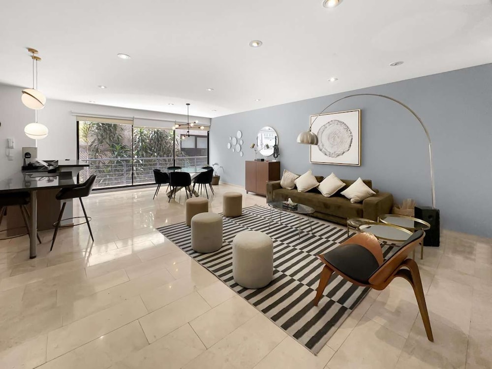 20-202 Elegant 2br-roma Norte Parking 24-7 Security — Mexico City