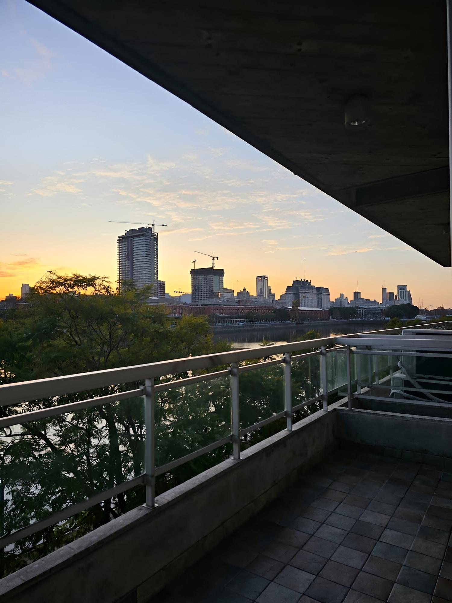 Puerto Madero Vista Al Dique 2 Aambientes Terraza