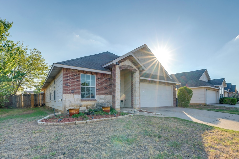 Private Yard & Patio: Fort Worth Family Home