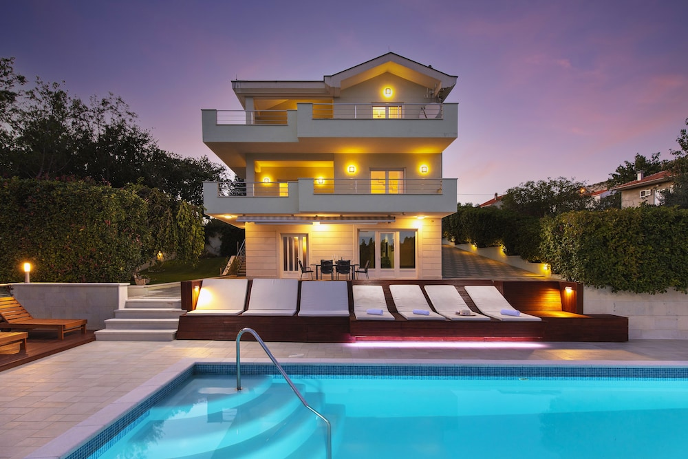 Luxury Villa Lovric Private Heated Pool view 3