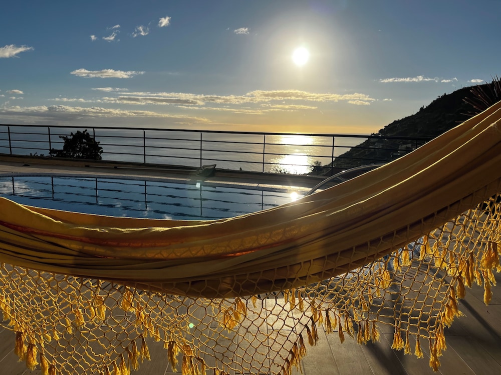 Luxury Villa With Private Heated Pool, Garden and Views of the sea and Mountains view 5