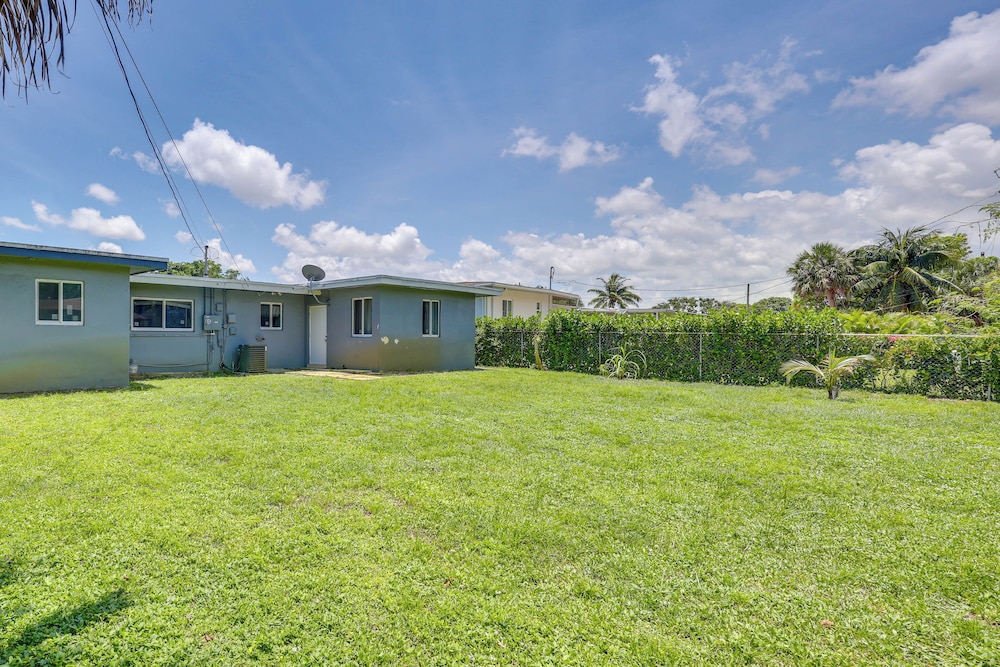 Stay Near Las Olas Beach: Home w/ Fenced Backyard
