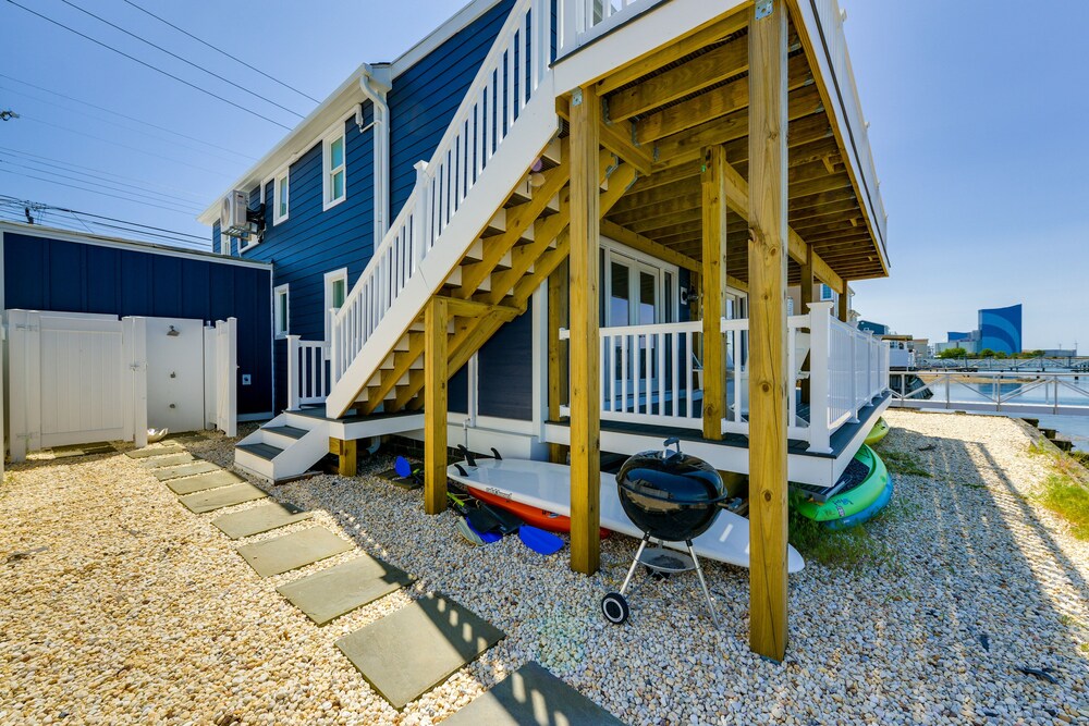 Brigantine Waterfront Vacation Rental w/ Grill view 2