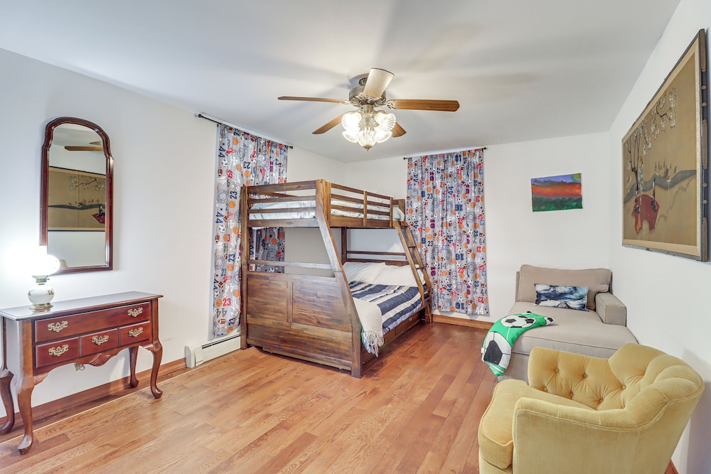 Lake-view Gem w/ Game Room in Long Pond!