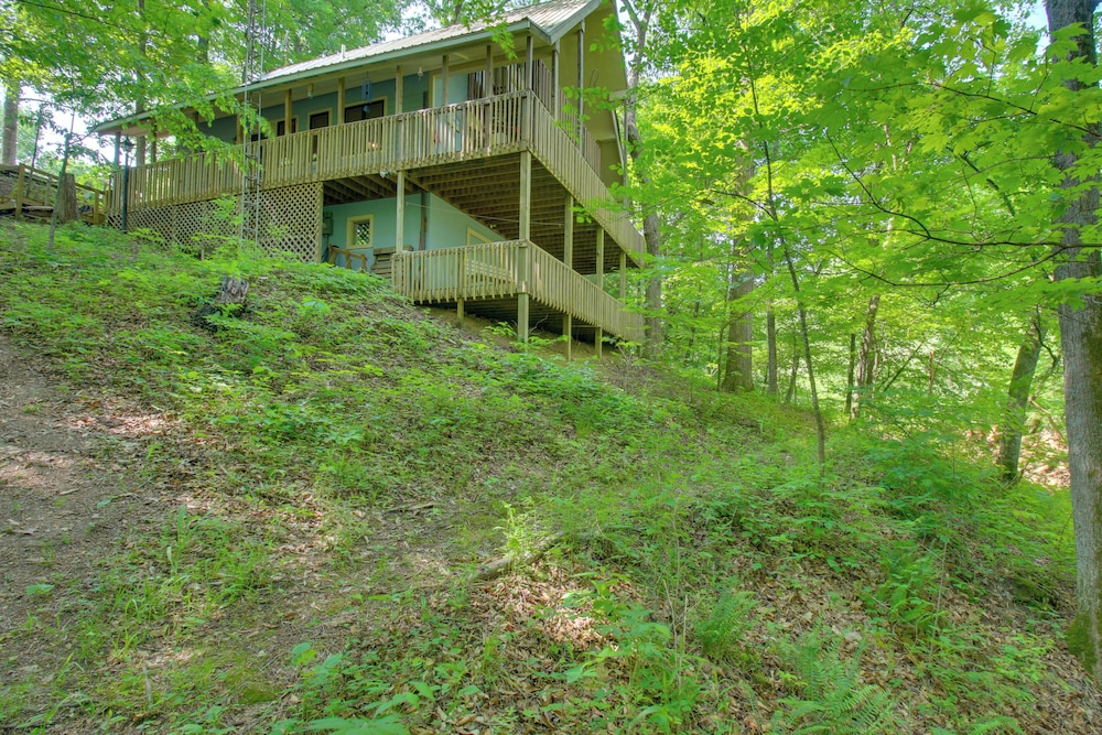 Riverside Cabin w/ 3 Decks in North Vernon! - Property Image 46