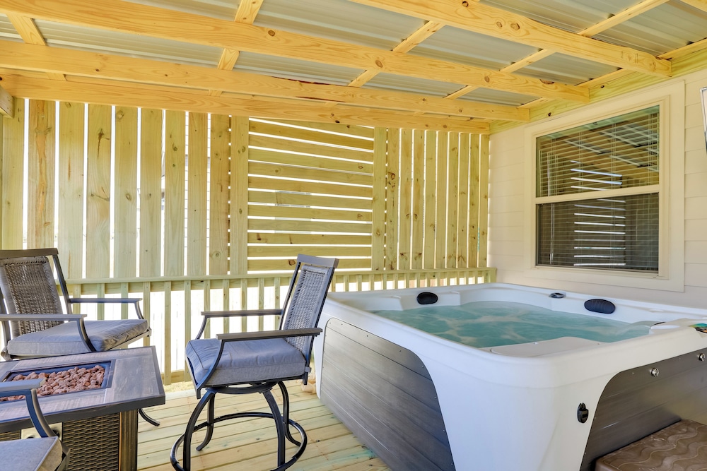 Hot Tub & Pool Haven w/ Game Loft: 6 Mi to Afb!
