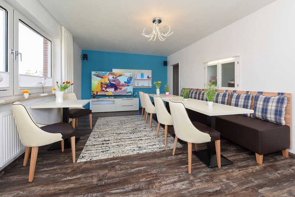 Ferienwohnung in Bensersiel, 300 m vom Strand Entfernt