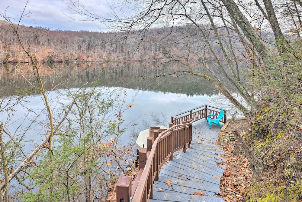 Waterfront Retreat w/ Boat Dock Fire Pit! - Property Image 6