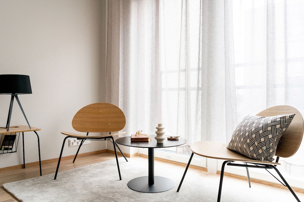 Bright studio by Logomo & Train station view 5