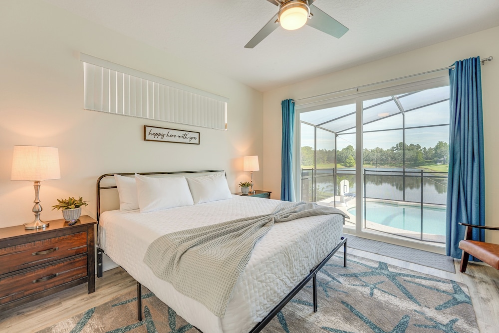 Waterfront Home w/ Private Pool: 5 Mi to Disney!