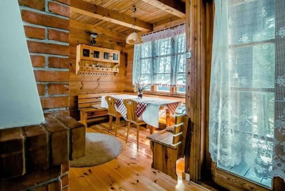In The Woods Lodge With hot tub Inside Puszcza Knyszyśnka - Two-bedroom Villa