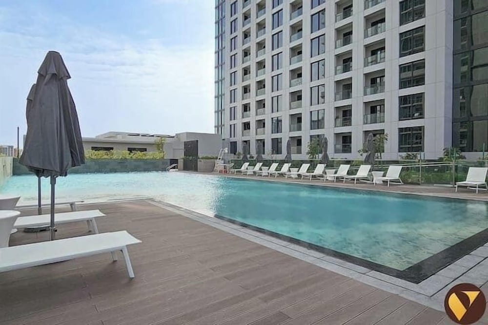 Modern In JVC With Balcony Pool & Gym