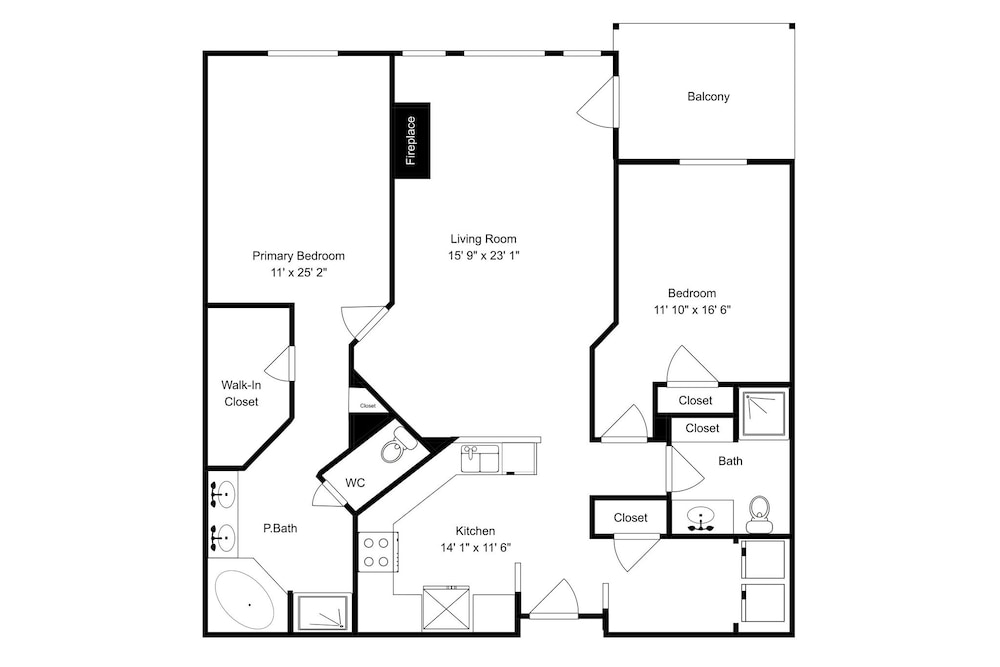 Villa Serenity 2 Bedroom Condo