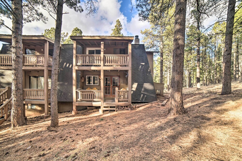 Rustic Condo w/ Patio: Walk to Angel Fire Resort! view 5