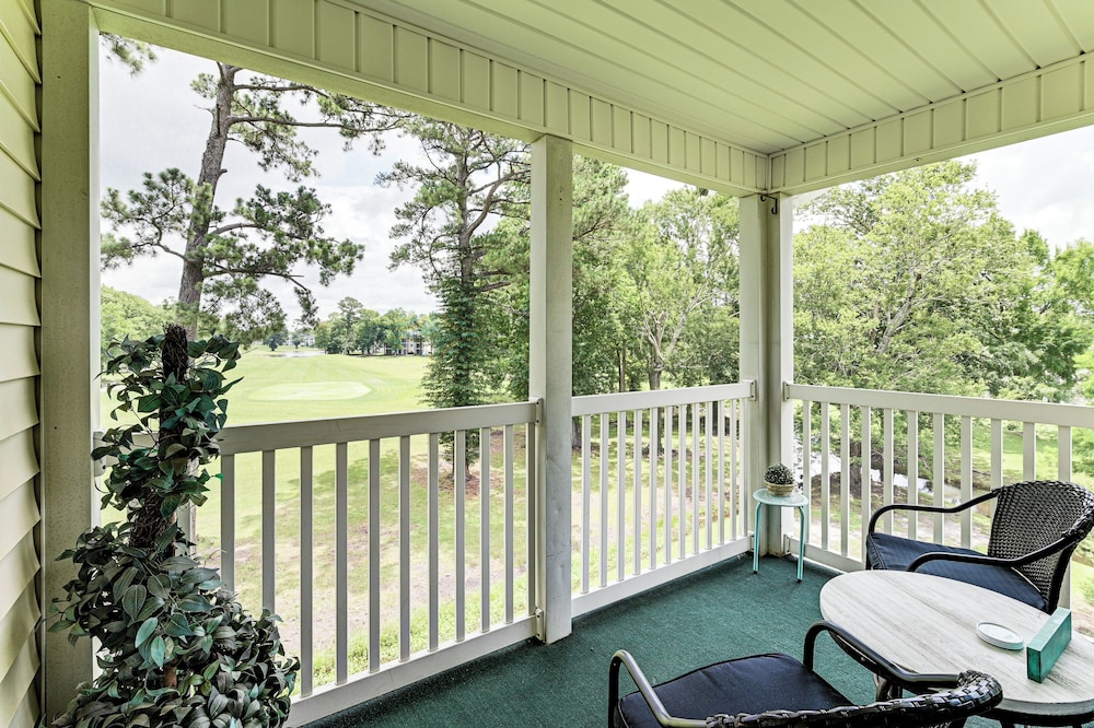 Pool Access & Golf View: Myrtle Beach Retreat!