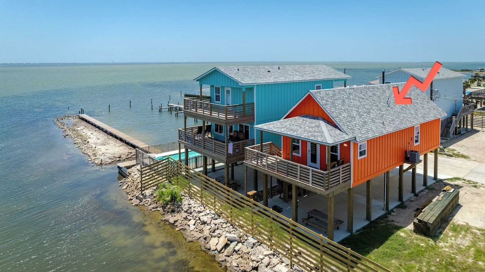 2 Waterfront Homes w/ Views, Pool, Boat Dock Laguna Village Oasis by Avantstay
