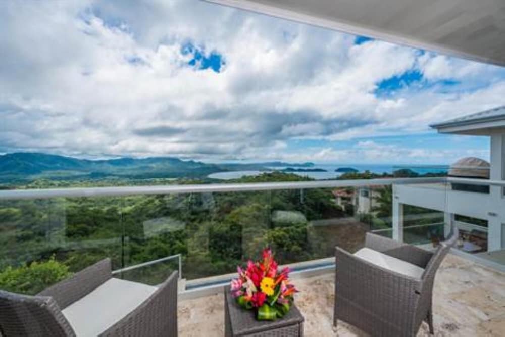 Breathtaking Oceanview Retreat With Infinity Pool in Playa Potrero Villa Blanca