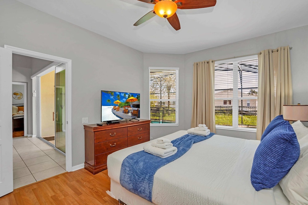 Stunning Home With Great Pool Area, 5 Miles From Disney! CDC Standards #5wh524 - Image 5