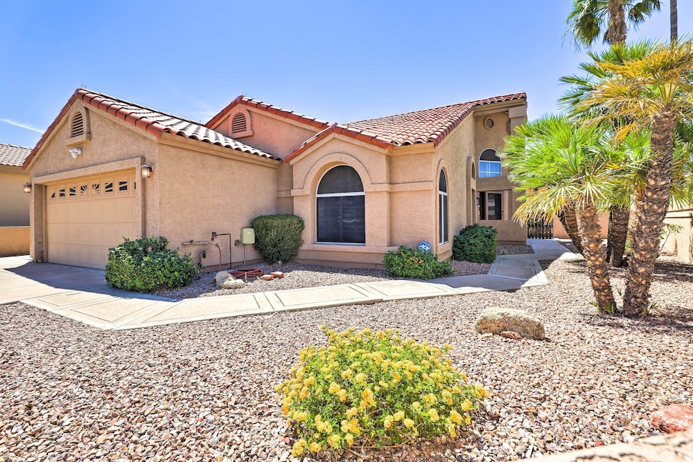 Spa, Covered Patio: Upscale Phoenix Oasis! view 2
