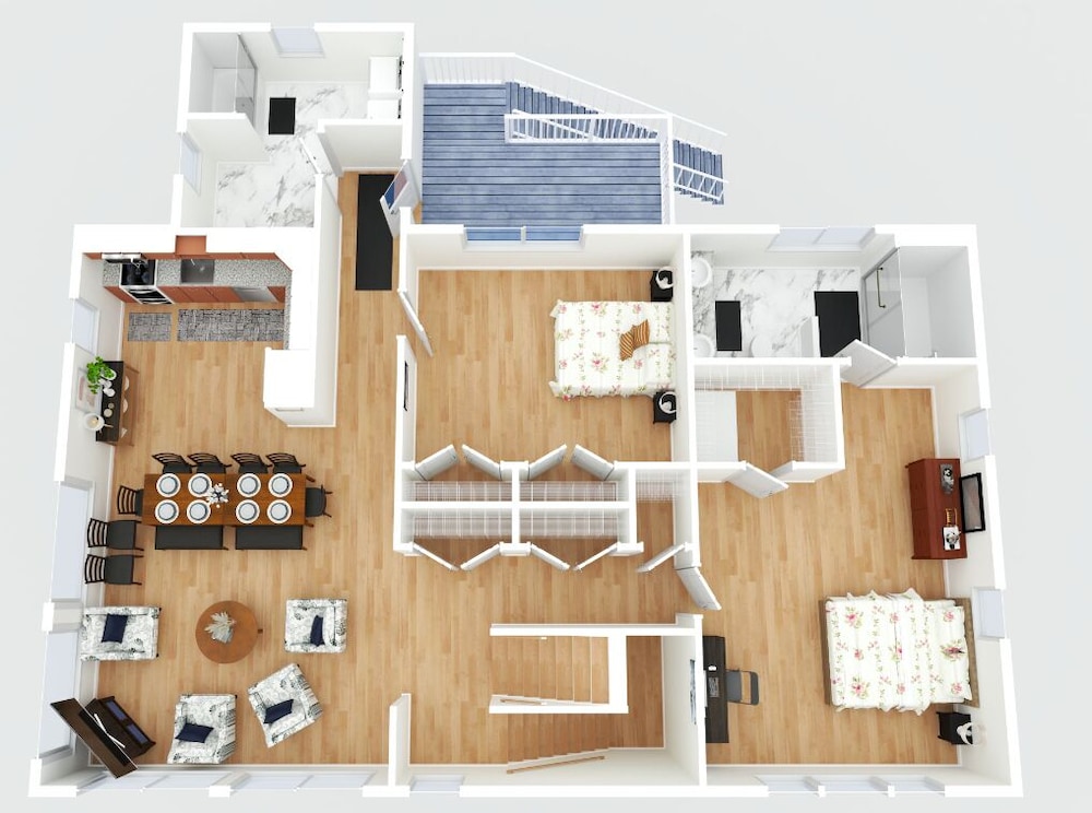 Oceanfront Home - Beach Access - Deck + Ping Pong