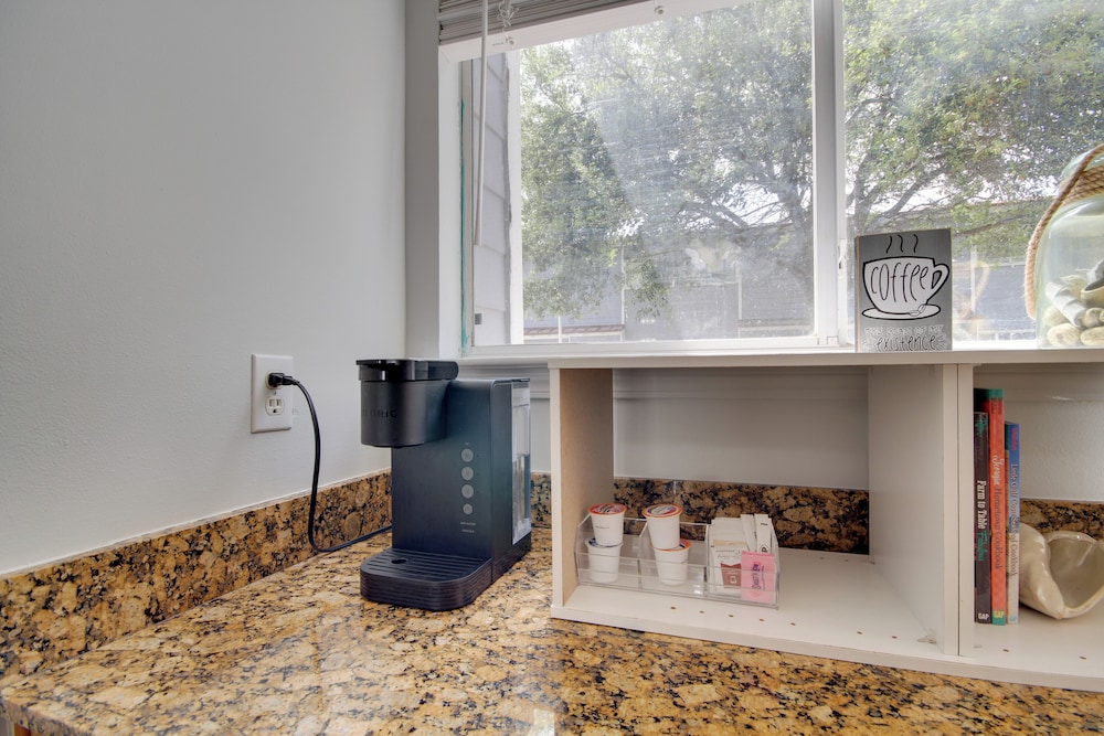 < Half Mi to Gulf: Biloxi Condo w/ Patio!
