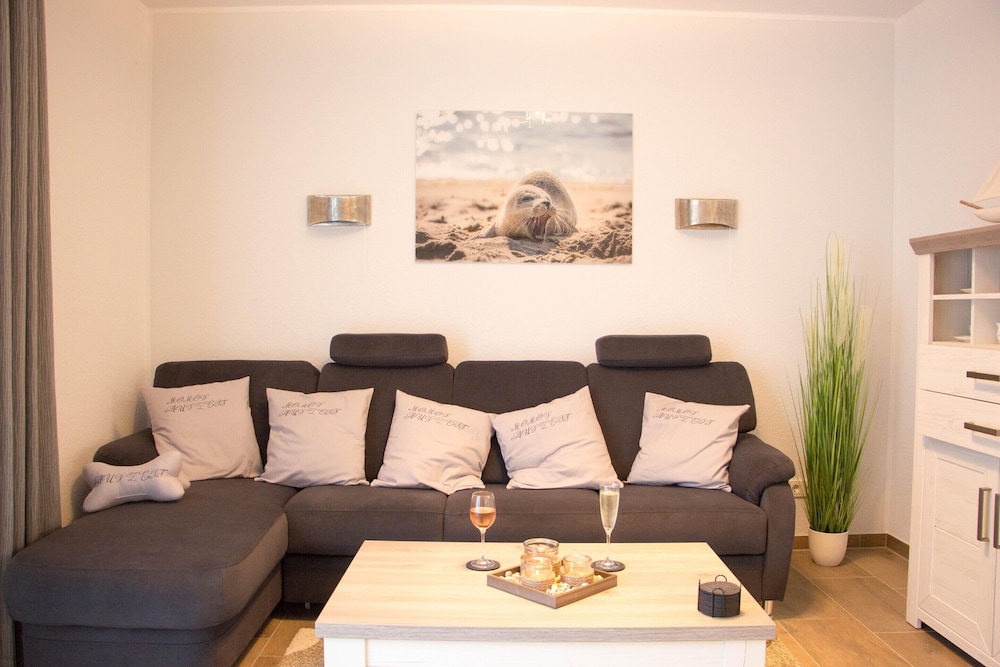 Haus in Dornum mit Kostenlosem Strandkorb
