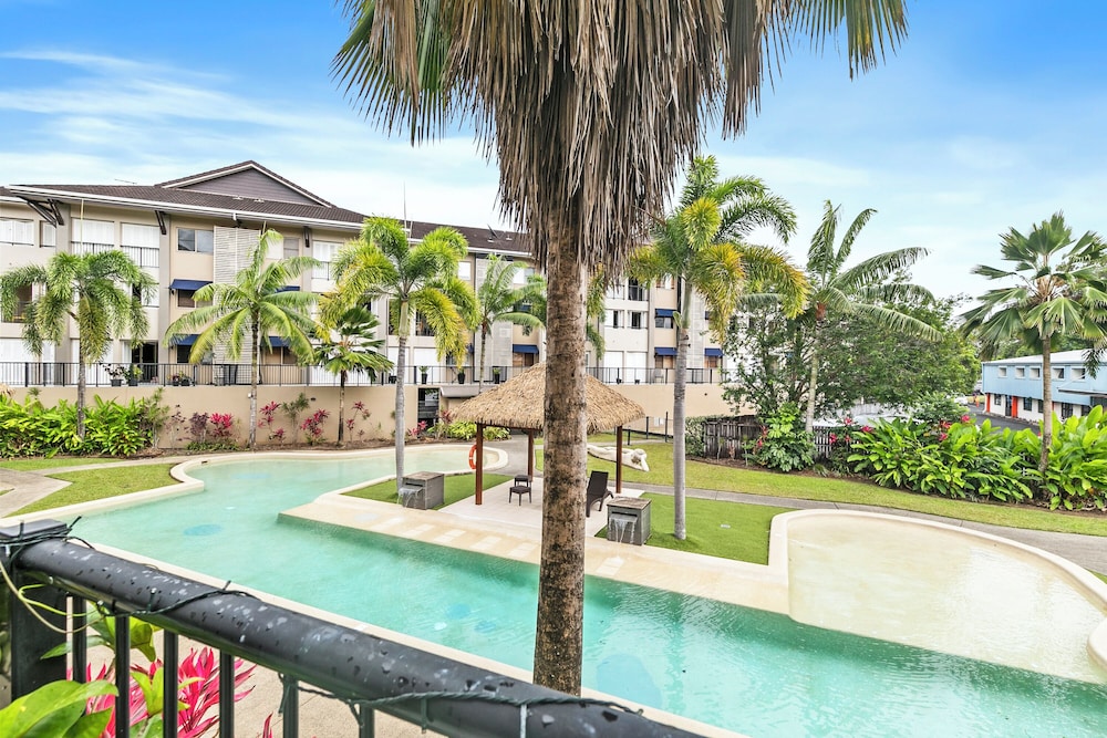 Pool view two-bedroom apartment