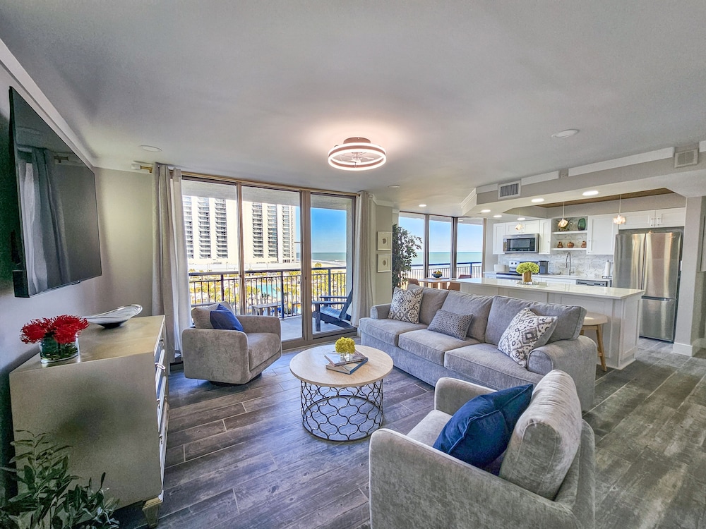 Superbly Updated Ocean View Condo, 303 Brighton, Full Access 3 Bedroom Condo