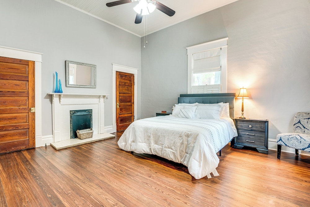 Walk to Mcdonough Square: Historic Home w/ Yard!