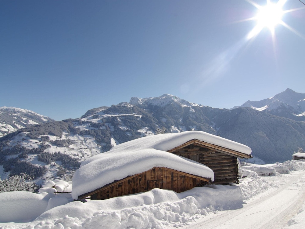 Quaint Mountain Hut in Hippach With Garden and Barbeque