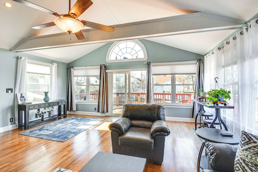 Waterfront Home w/ Dock & Yard in Hampton!