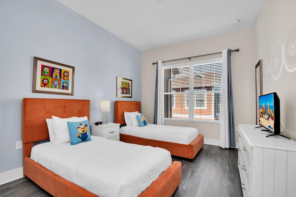5 BR 6 Full BA Villa 5min Disney BBQ Hot Tub, Zdjęcie 41