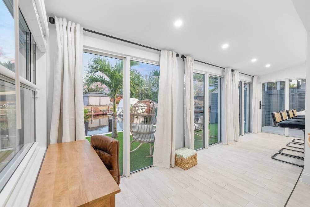 Waterfront Duplex Tropical Oasis