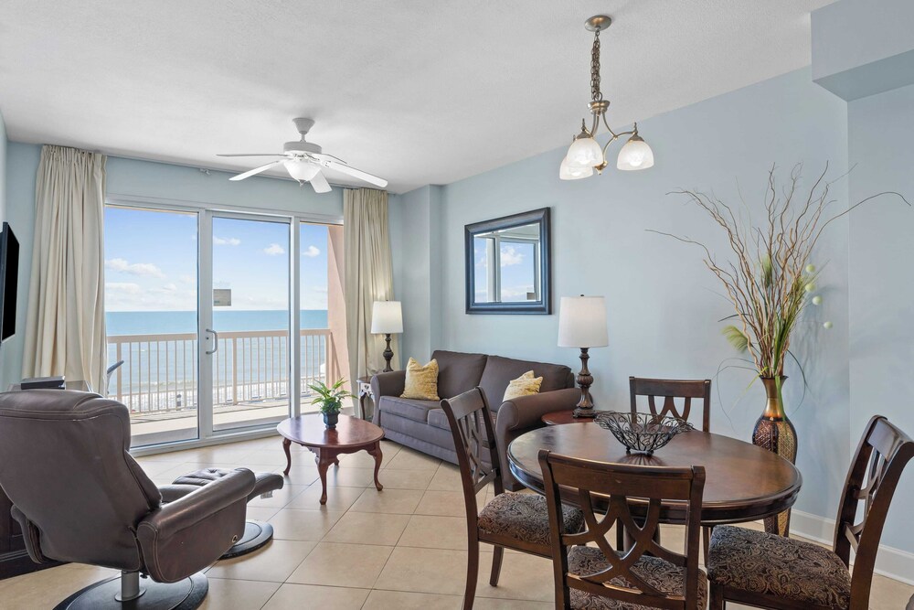Oceanfront Condo w/ Pool + Pier Park Access Front Beach Retreat by Avantstay