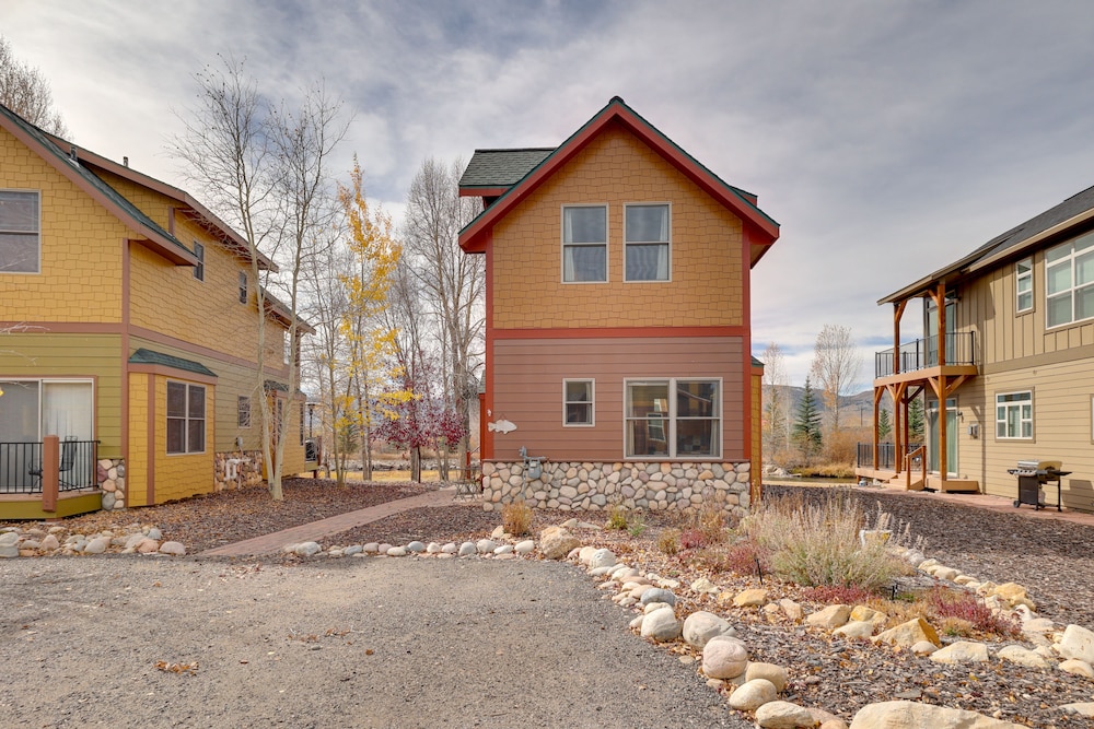Granby Riverfront Cabin w/ Deck & Mountain View! view 5