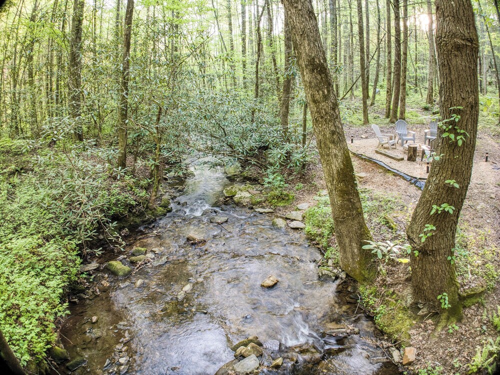 Cozy Cohutta Cabin: Creekside Cabin in Ellijay!