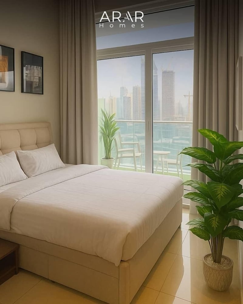 1BHK in Business Bay.Burj View.Balcony