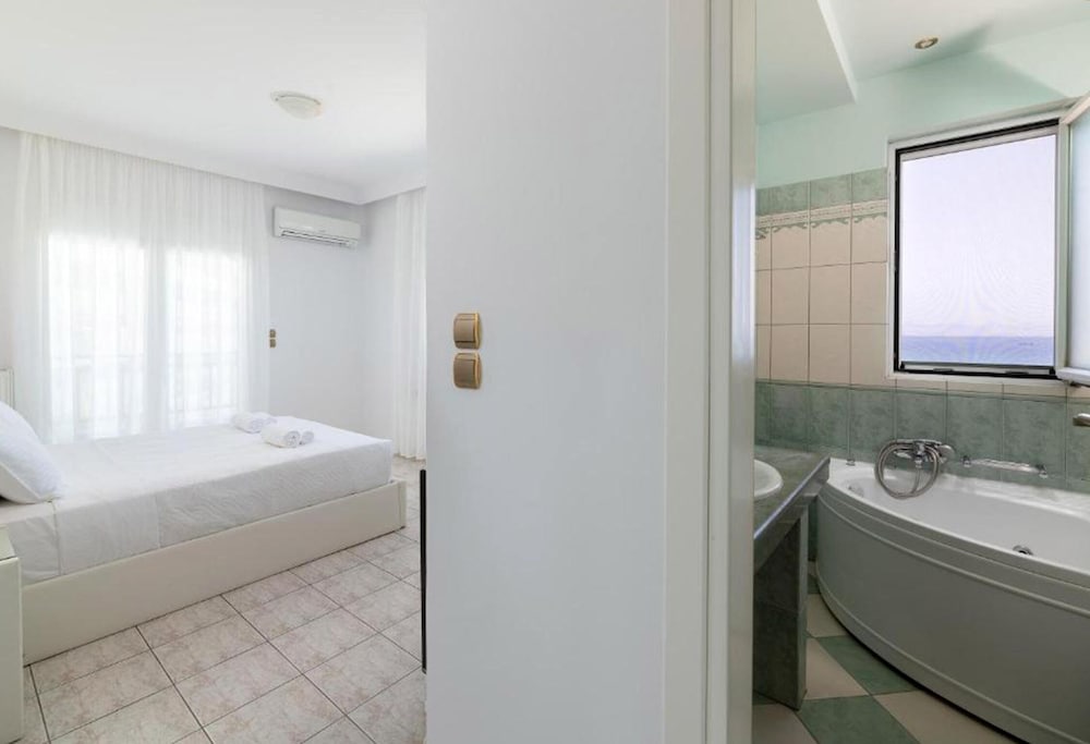 White and Blue Luxury Suites Rhodes