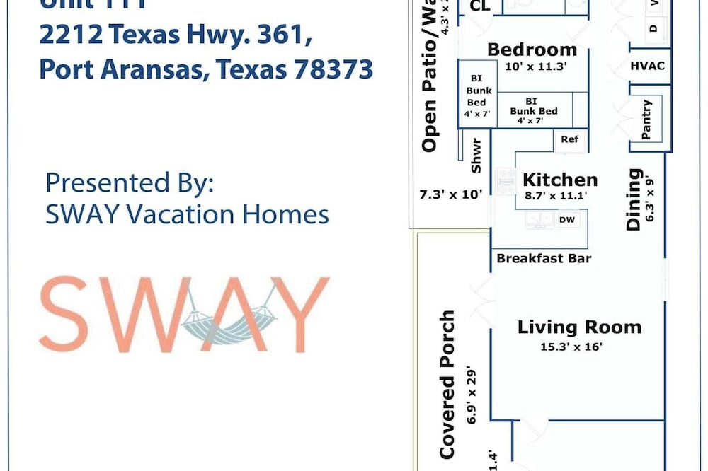 Sleeps 18 2 Beach Homes w/ 2 Pools, Playground, Covered Patios Pirates Bay