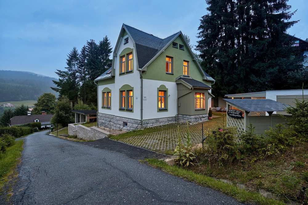 Villa in Jablonec With Sauna & Hot Tub