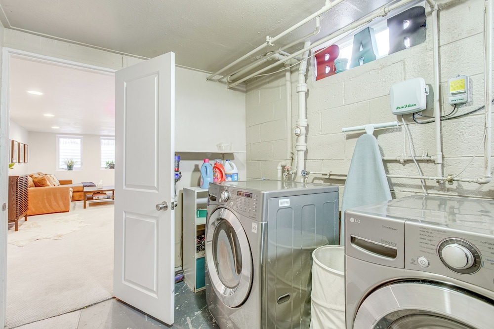 Walk to City Park: Chic Home w/ Hot Tub & Yard