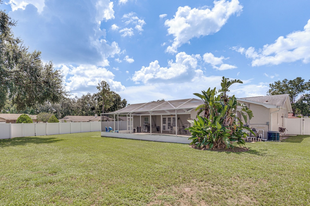 Spacious Pool Paradise w/ Fenced Yard in Tampa!