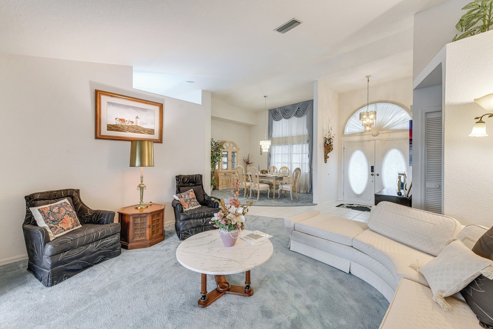 Sunroom & Dock! Canal-front Home in Port Charlotte