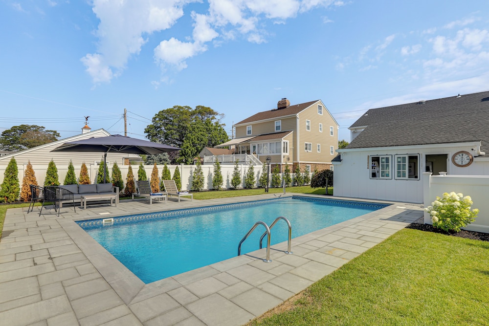 Walk to Beach! Point Pleasant Home w/ Heated Pool